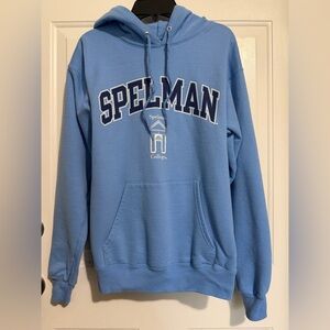 Hanes Light Blue Spelman Pullover Hoodie - Men's